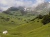 Tour route in the Pyrenees