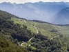Tour route in the Pyrenees