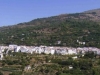 White village in the Sierra Nevada